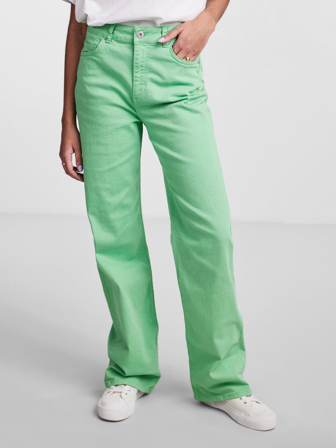 PCHOLLY Jeans - Absinthe Green